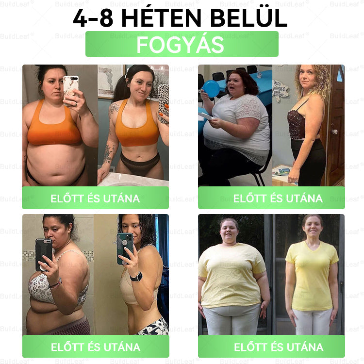 🌿𝑩𝒖𝒊𝒍𝒅𝑳𝒆𝒂𝒇® GLP-1 8 az 1-ben Fit & Vital Szájon át szedhető oldat – Napi egyszer, 7 nap alatt látható változás / Elhízás, szív- és érrendszeri egészség, cukorbetegség, alvási apnoe, bélrendszer egészsége, ízületi problémák és még sok más esetén