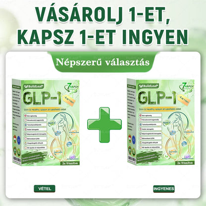 🌿𝑩𝒖𝒊𝒍𝒅𝑳𝒆𝒂𝒇® GLP-1 8 az 1-ben Fit & Vital Szájon át szedhető oldat – Napi egyszer, 7 nap alatt látható változás / Elhízás, szív- és érrendszeri egészség, cukorbetegség, alvási apnoe, bélrendszer egészsége, ízületi problémák és még sok más esetén