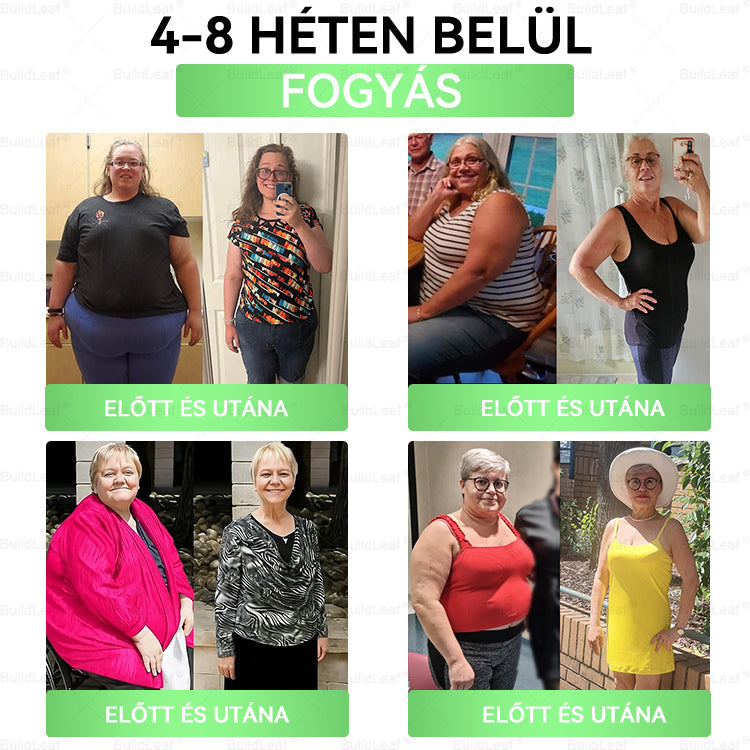 🌿𝑩𝒖𝒊𝒍𝒅𝑳𝒆𝒂𝒇® GLP-1 8 az 1-ben Fit & Vital Szájon át szedhető oldat – Napi egyszer, 7 nap alatt látható változás / Elhízás, szív- és érrendszeri egészség, cukorbetegség, alvási apnoe, bélrendszer egészsége, ízületi problémák és még sok más esetén