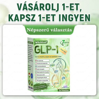 🌿𝑩𝒖𝒊𝒍𝒅𝑳𝒆𝒂𝒇® GLP-1 8 az 1-ben Fit & Vital Szájon át szedhető oldat – Napi egyszer, 7 nap alatt látható változás / Elhízás, szív- és érrendszeri egészség, cukorbetegség, alvási apnoe, bélrendszer egészsége, ízületi problémák és még sok más esetén